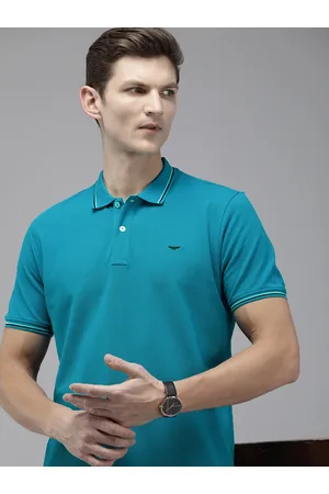 Park Avenue Polo Collar Pure Cotton Slim Fit T-shirt