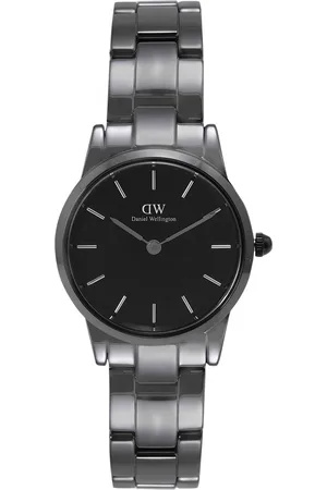 Daniel Wellington Women Iconic Link Bracelet Style Straps Analogue Watch- DW00100415K