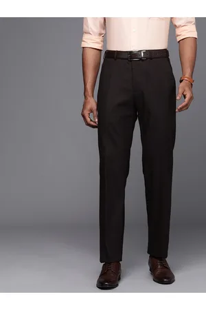 Buy Black Trousers & Pants for Men by RAYMOND Online | Ajio.com