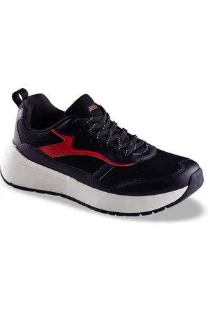 NEEMANS Men Cosmo Textured Mesh Comfort Insole Sneakers