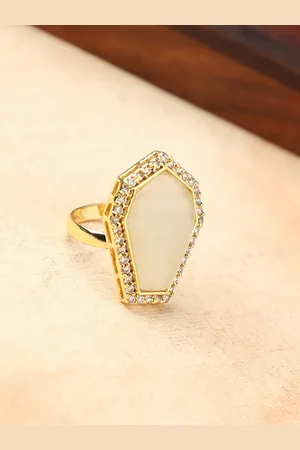 Anouk Gold-Plated Statement Finger Ring