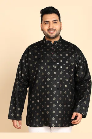 Sztori Floral Printed Mandarin Collar Kurta