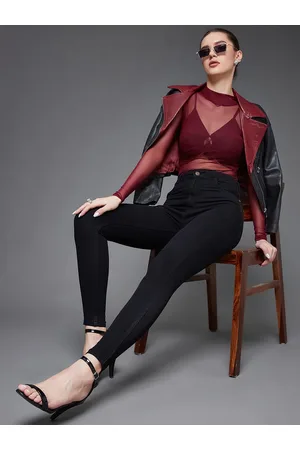Miss Chase Women Skinny Fit High-Rise Stretchable Cotton Jeans