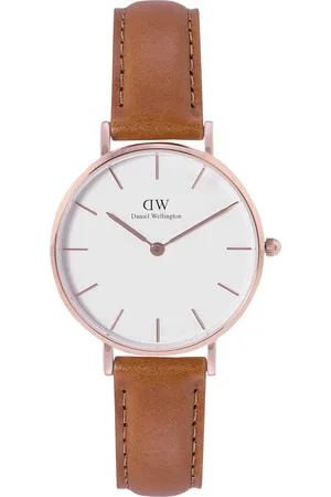 Daniel Wellington Women Petite Durham Leather Straps Analogue Watch- DW00100172K