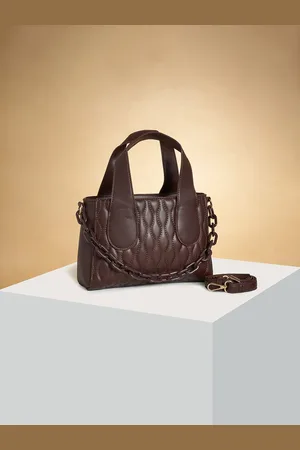 Pantaloons Structured Quilted Handheld Bag