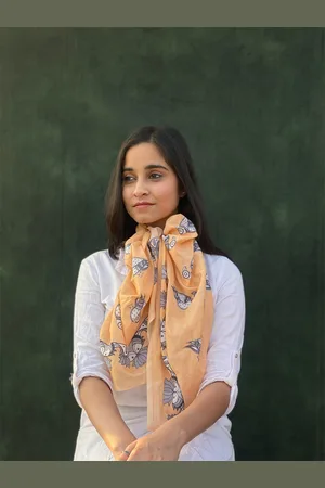 BUTA BUTI Ethnic Printed Cotton Stole