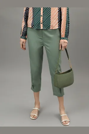 ICONIC Women Pure Cotton Chinos Trousers