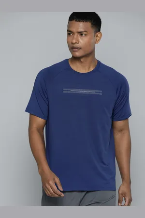 HRX Men Printed Rapid-Dry Reflective Sports T-shirt