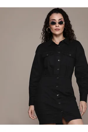 Roadster The Lifestyle Co. Denim Shirt Mini Dress