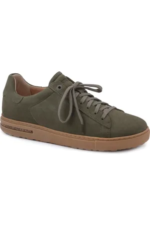 Birkenstock Bend Low Thyme Regular Width Suede Leather Sneakers