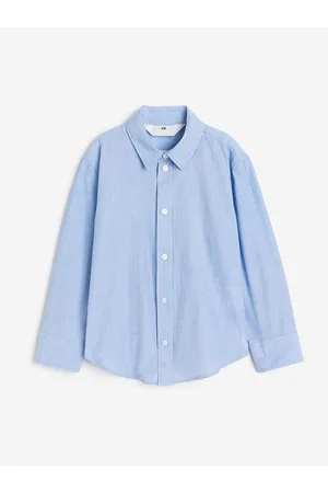 H&M Boys Long-Sleeved Cotton Shirt