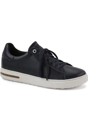 Birkenstock Bend Low Midnight Narrow Width Natural Leather Sneakers