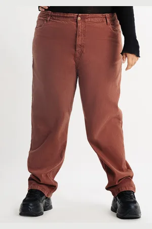 FREAKINS Plus Size Women High-Rise Stretchable Jeans