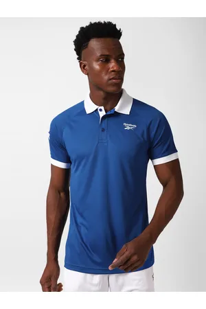 Reebok Slim-Fit Polo Neck T-Shirt