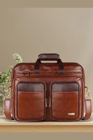 Lorem Unisex Textured Messenger Bag Up to 16 inch