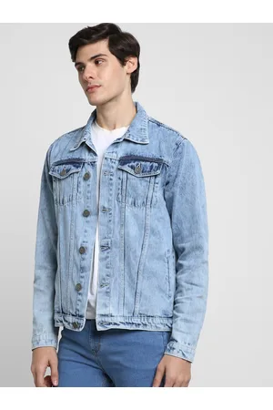 Dennis Lingo Washed Pure Cotton Denim Jacket
