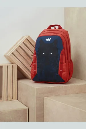 Wildcraft Unisex Red Daredevil Graphic Backpack