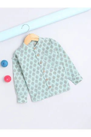 The Magic Wand Boys Printed Cotton Classic Shirt