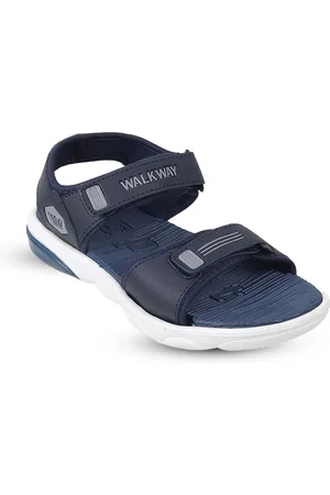 men brand logo detail sports sandals