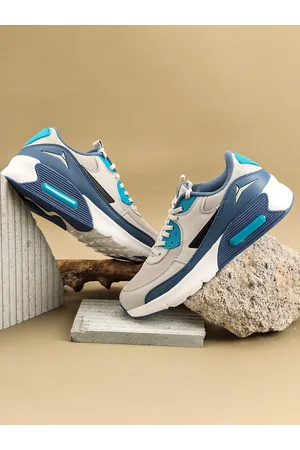 JQR Men RUMBA Grey Running Non-Marking Shoes