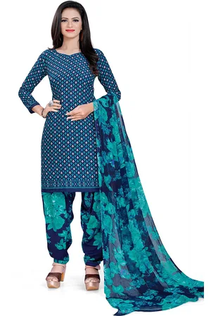 MANVAA Ethnic Motifs Printed Unstitched Dress Material