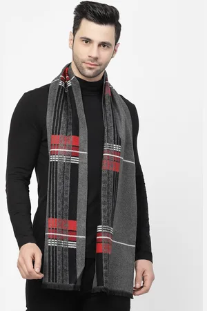 Calvadoss Men Checkered Acrylic Muffler