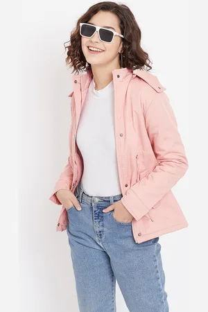 Crimsoune Club Women Pink Quilted Jacket
