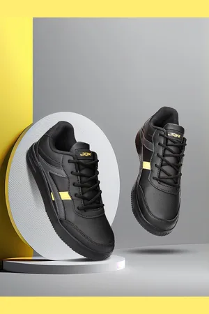 JQR Men STAMINAR Black Sneakers