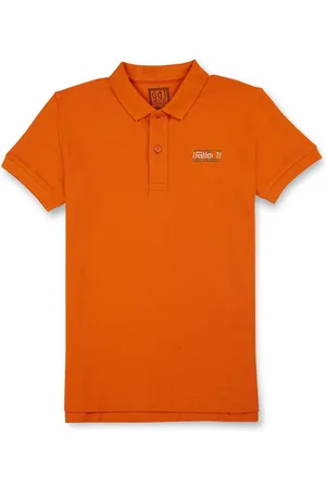Gini and Jony Boys Polo Collar Cotton T-shirt