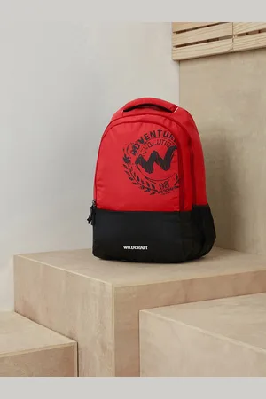 Wildcraft Unisex Red & Black Backpack LP 4 Brand Logo Backpack