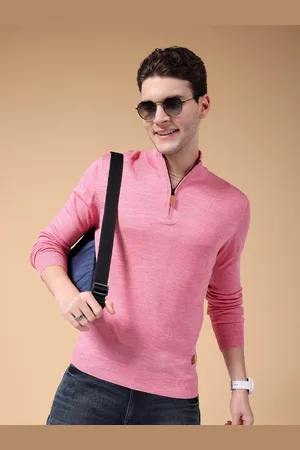 The Indian Garage Co Mock Collar Pullover Sweater