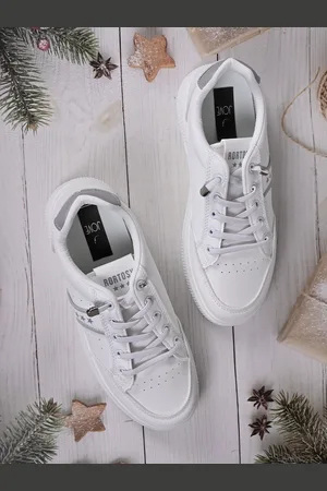 Jove Women Printed Lightweight Lace Up Sneakers
