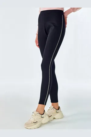 COVER STORY Women Embellished Slim-Fit Ankle Length Tights