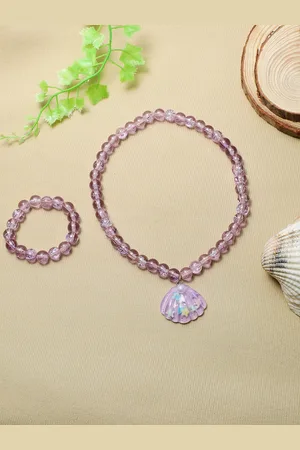 EL REGALO Girls Artificial Beads Jewellery Set