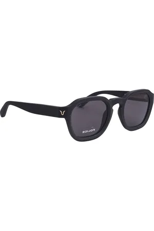Police Men Round Sunglasses with UV Protected Lens SPLE3850Z42SG