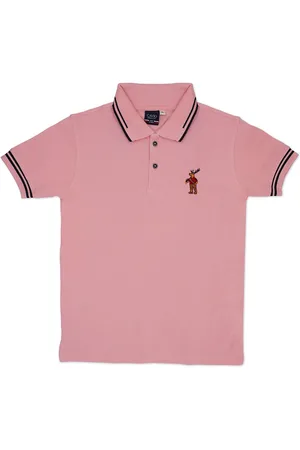 CAVIO Boys Polo Collar Pure Cotton T-shirt