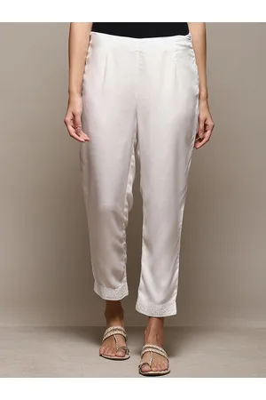 Biba Women Relaxed Mid-Rise Trouser