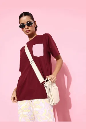 Dillinger Women Pure Cotton Pockets T-shirt