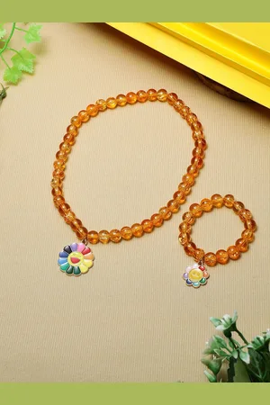 EL REGALO Girls Artificial Beads Jewellery Set
