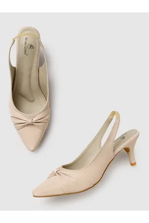 Marc Loire Pointed Toe Kitten Heels