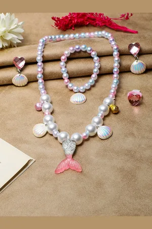 EL REGALO Girls Beaded Jewellery Set