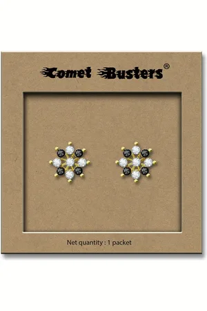Comet Busters Non Piercing Ear Stickers Studs Earrings