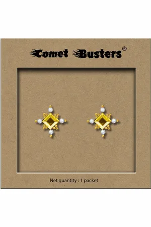 Comet Busters Non Piercing Ear Stickers Studs Earrings