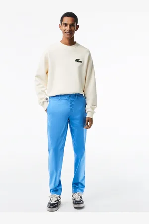 Lacoste Core Men Mid-Rise Classic Slim Fit Stretch Trousers