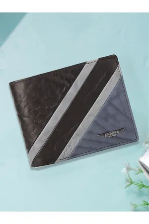 Police Leather Two Fold Wallet