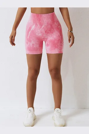 LULU & SKY Women Skinny Fit High-Rise Sports Shorts