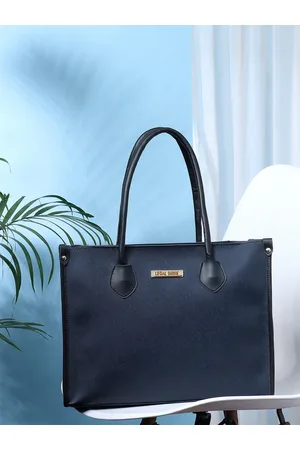 Legal Bribe Textured Structured Oversized Shoulder Bag