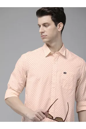 Arrow Sport Slim Fit Opaque Printed Pure Cotton Casual Shirt