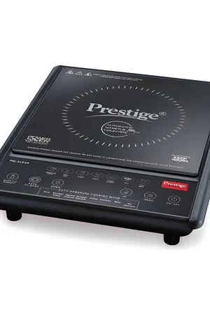 Prestige PIC 31.0 V4 Black Glass Automatic Whistle Counter Induction Cooktop 2000 W