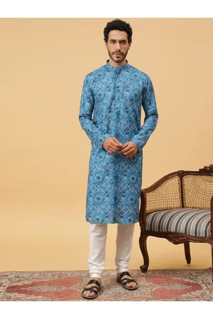 TABARD Bandhani Printed Pure Cotton Straight Kurta